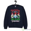 Hanging With My 3rd Grade Gnomies Christmas Teacher Student Sweatshirt - G185 Crewneck Sweatshirt-1
