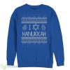 Hanukkah Ugly Sweater Sweatshirt - hanukkah-ugly-sweater-sweatshirt-1