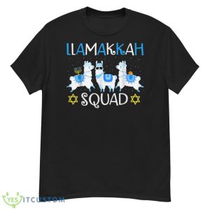 Happy Llamakah Squad Cute Alpaca Hanukkah Llama Christmas Shirt 12 Happy Llamakah Squad Cute Alpaca Hanukkah Llama Christmas Shirt - G500 Men’s Classic T-Shirt