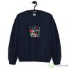 Holly N Jolly Santa Christmas Teacher Funny Xmas Men Women Sweatshirt - G185 Crewneck Sweatshirt-1