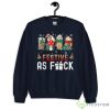 Hot Cocoa Chocolate Fun Coffee Lover Ugly Christmas Holiday Sweatshirt - G185 Crewneck Sweatshirt-1