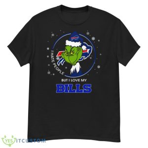 I Hate People But I Love My Bills Christmas Shirt - G500 Men’s Classic T-Shirt