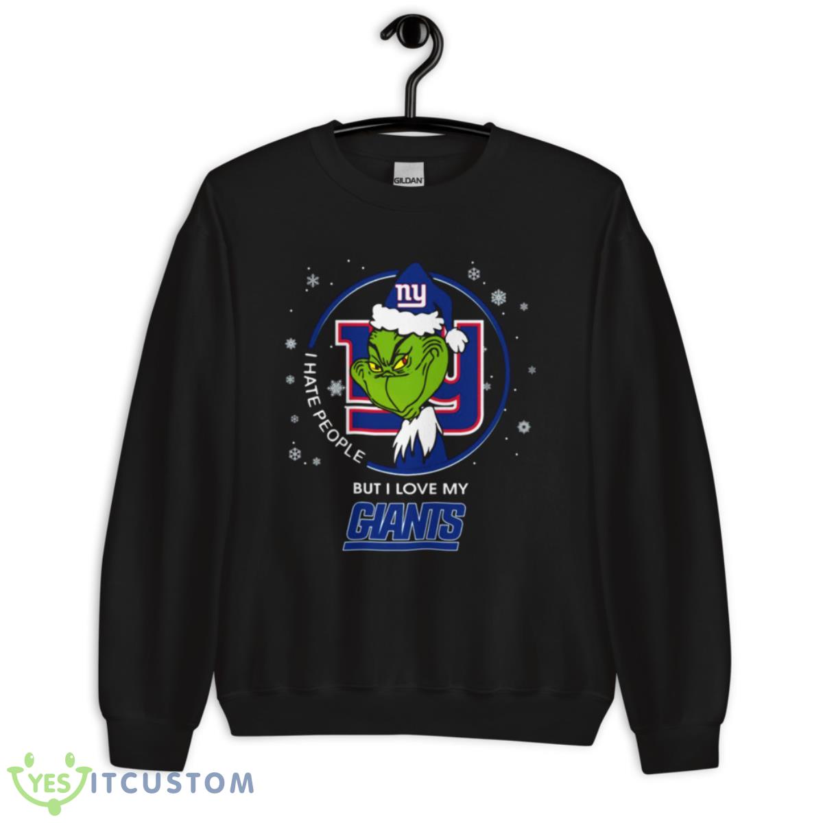 I Hate People But I Love My Giants Shirt 13 I Hate People But I Love My Giants Shirt - Unisex Crewneck Sweatshirt