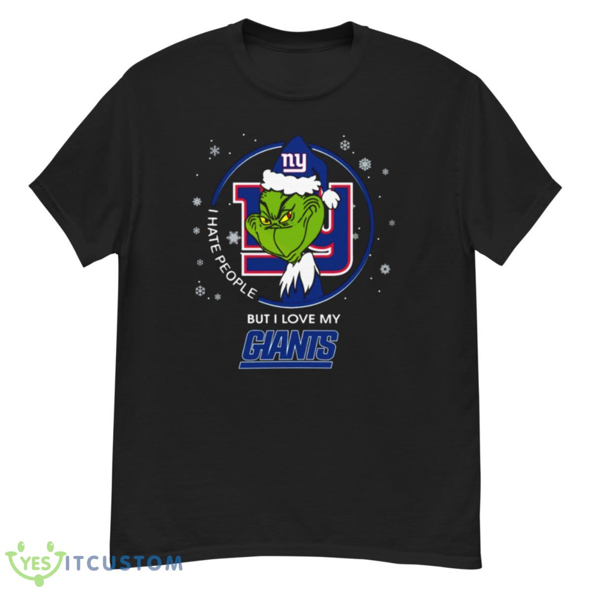 I Hate People But I Love My Giants Shirt 12 I Hate People But I Love My Giants Shirt - G500 Men’s Classic T-Shirt