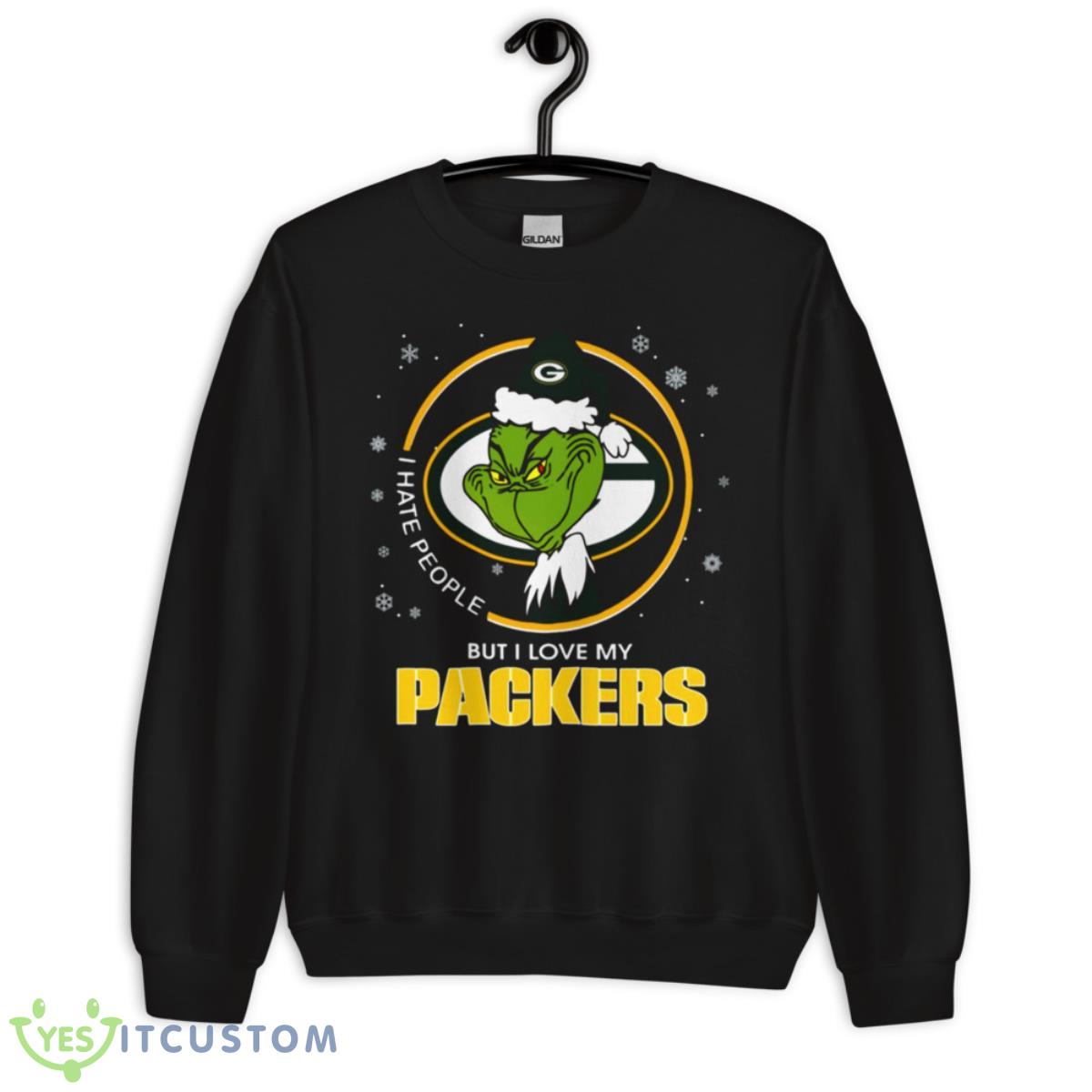 I Hate People But I Love My Packers Shirt 3 I Hate People But I Love My Packers Shirt - Unisex Crewneck Sweatshirt