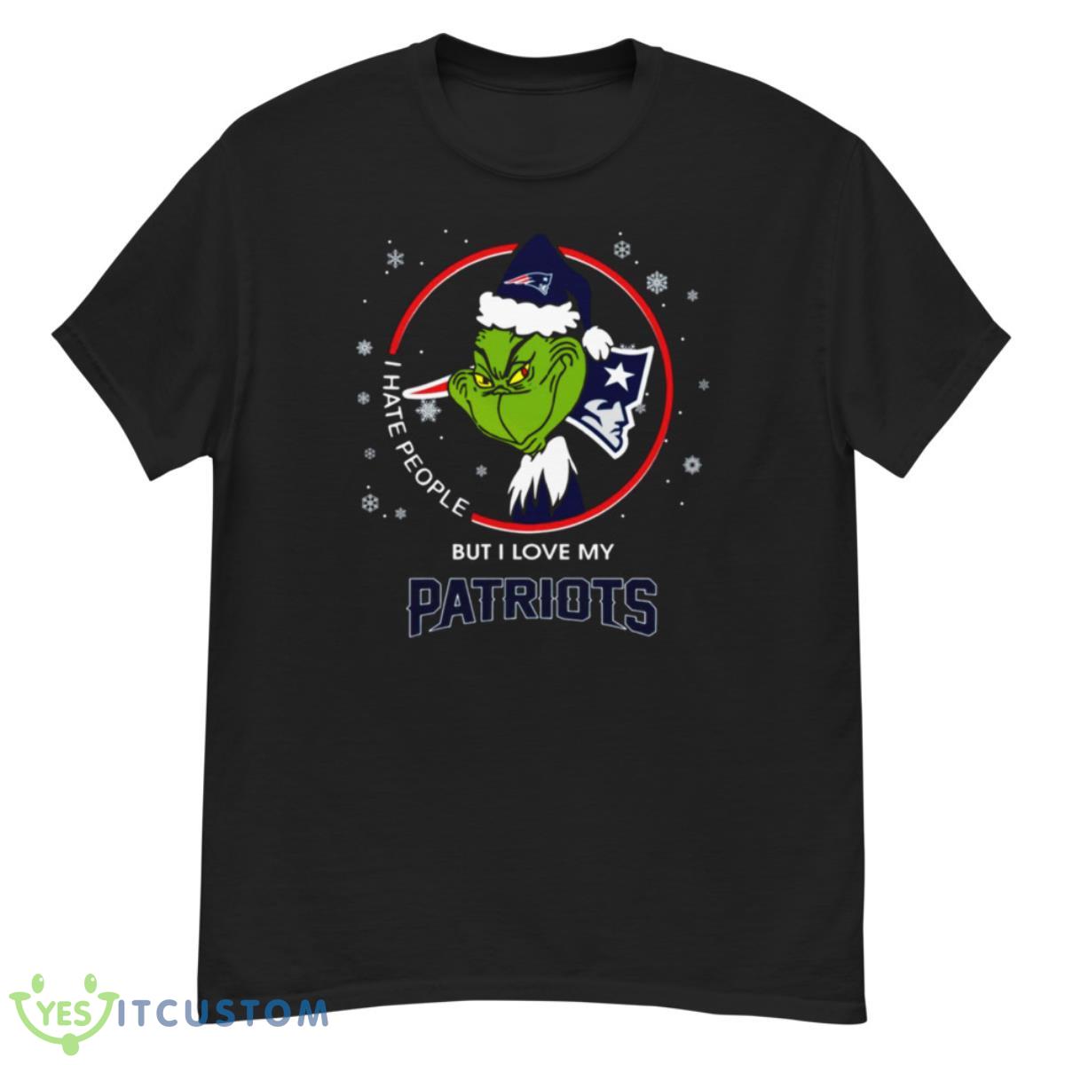 I Hate People But I Love My Patriots Shirt 6 I Hate People But I Love My Patriots Shirt - G500 Men’s Classic T-Shirt