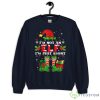I'm Not An Elf I'm Just Short Lights Christmas Pajama Party Sweatshirt - G185 Unisex Heavy Blend Crewneck Sweatshirt-1