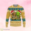 Jacksonville Jaguars Baby Groot And Grinch Ugly Christmas Sweater Product Photo 1