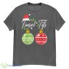 Jingle Balls Tinsel Tits Funny Christmas Matching Couple Shirt - G500 Men’s Classic T-Shirt-1