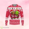 Kansas City Chiefs Baby Groot And Grinch Ugly Christmas Sweater Product Photo 1
