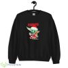 Kansas City Chiefs Baby Yoda Merry Christmas shirt - G185 Unisex Heavy Blend Crewneck Sweatshirt