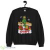 Kansas City Chiefs Premium Snoopy The Peanuts Christmas Shirt - G185 Unisex Heavy Blend Crewneck Sweatshirt