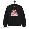 Kansas City Chiefs Tyreek Hill Patrick Mahomes II And Clyde Edwards-Helaire Merry Christmas Shirt - G185 Unisex Heavy Blend Crewneck Sweatshirt