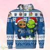 Kansas City Royals Baby Groot And Grinch Ugly Christmas 3D Hoodie Product Photo 1