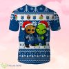 Kansas City Royals Baby Groot And Grinch Ugly Christmas 3D T-Shirts Product Photo 1