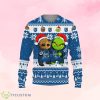 Kansas City Royals Baby Groot And Grinch Ugly Christmas Sweater Product Photo 1
