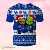 Kentucky Wildcats Baby Groot And Grinch Ugly Christmas 3D T-Shirts Product Photo 1