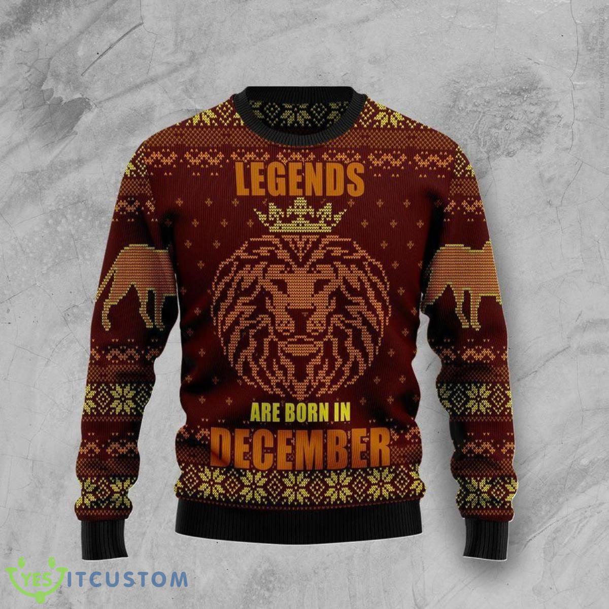 Legends December Ugly Christmas Sweater 3 Legends December Ugly Christmas Sweater Product Photo 1