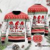 Let It Snow For Unisex Ugly Christmas Sweater All Over Print Product Photo 1