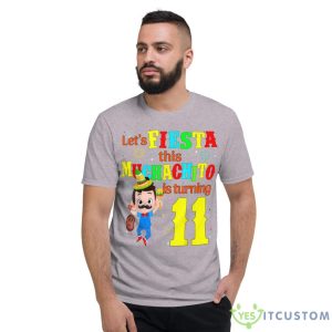 Let's Fiesta this Muchachito Is Turning 11 Mexican Birthday Shirt - Short Sleeve T-Shirt-3
