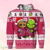 Los Angeles Angels Baby Groot And Grinch Ugly Christmas 3D Hoodie Product Photo 1