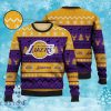Los Angeles Lakers Funny Cute Ugly Christmas Sweater Full Over Print Product Photo 1