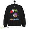 Los Angeles Lakers The Grinch Hand Holding Ornament Los Angeles Lakers And Los Angeles Dodgers Christmas Shirt - G185 Unisex Heavy Blend Crewneck Sweatshirt
