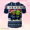 Los Angeles Rams Baby Groot And Grinch Ugly Christmas 3D T-Shirts Product Photo 1