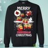Louiville Cardinals Minion Ugly Christmas Sweaters Santa Claus With Sleigh Hoodies Sweatshirts Product Photo 1