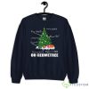 Math Geometry Christmas Tree Teacher Family Matching Sweatshirt - G185 Crewneck Sweatshirt-1