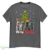 Merry Catmas Cat Mom Cat Dad Christmas Cat Russian Blue Shirt - G500 Men’s Classic T-Shirt-1