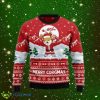 Merry Christmas Corgi Santa Merry Corgmas - Red Brown - All Over Print - Ugly Sweater Product Photo 1