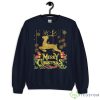 Merry Christmas Funny Christmas Reindeer For Men Women Kids Sweatshirt - G185 Unisex Heavy Blend Crewneck Sweatshirt-1