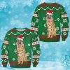 Merry Christmas German Shepherd Dog - Green - All Over Print - Ugly Sweater Product Photo 1