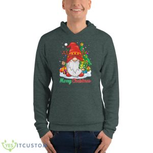Merry Christmas Gnome Family Christmas Shirts for Women Men Shirt - Unisex Fleece Pullover Hoodie-1