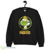 Merry Christmas- Grinch I Hate People But I Love My Packers Sweater - G185 Unisex Heavy Blend Crewneck Sweatshirt