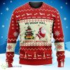 Merry Christmas Rottweiler We Woof You A Merry Christmas -Red - All Over Print - Ugly Sweater Product Photo 1