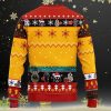 Merry Christmas Starwars Woolen - Darth Vader And Baby Yoda Knitted - All Over Print - Ugly Sweater Product Photo 1