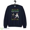 Merry Kickmas Karate Santa Ugly Christmas Sweatshirt Product Photo 1