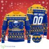 Mery Christmas NHL Buffalo Sabres - Add Name Number - All Over Print - Ugly Sweater Product Photo 1