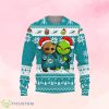 Miami Dolphins Baby Groot And Grinch Ugly Christmas Sweater Product Photo 1