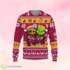 Miami Heat Baby Groot And Grinch Ugly Christmas Sweater Product Photo 1