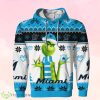 Miami Marlins Baseball American Grinch Christmas 3D Hoodie Product Photo 1