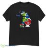 Michigan Wolverines The Grinch Santa Toilet Ohio State Buckeyes Christmas Shirts - G500 Men’s Classic T-Shirt