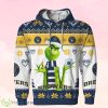 Milwaukee Brewers Baseball American Grinch Christmas 3D Hoodie Product Photo 1