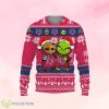 Minnesota Twins Baby Groot And Grinch Ugly Christmas Sweater Product Photo 1