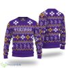 Minnesota Viking Wool Knitting Pattern Christmas Ugly Sweater Product Photo 1