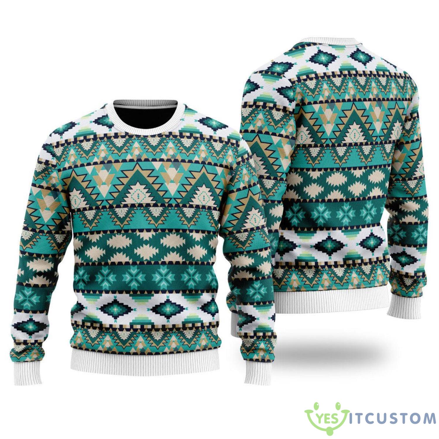 Native American Christmas Gift Ugly Christmas Sweater 3 Native American Christmas Gift Ugly Christmas Sweater Product Photo 1