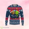 New England Patriots Baby Groot And Grinch Ugly Christmas Sweater Product Photo 1