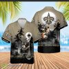 New Orleans Saints Mickey And Beach Night Hawaiian Shirt For Fans Product Photo 1